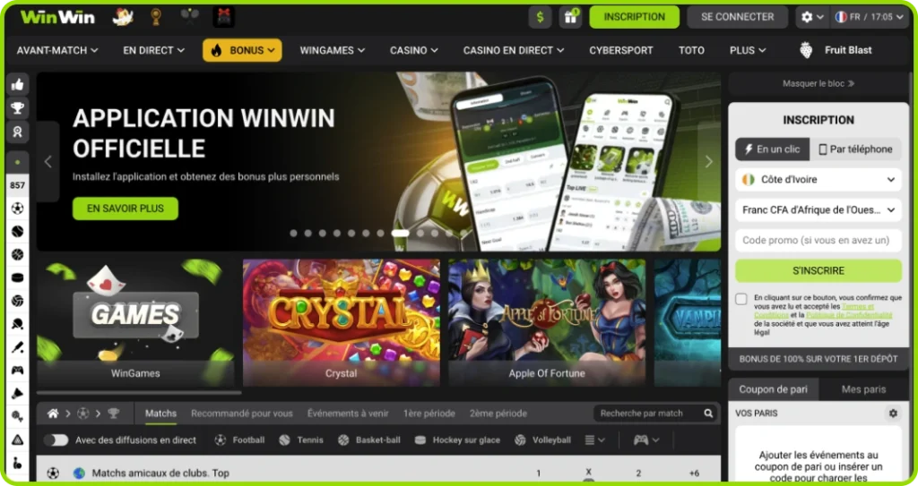 winwin apk télécharger