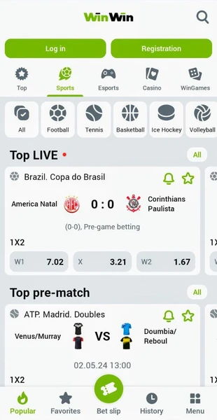 code promo winwin bet app